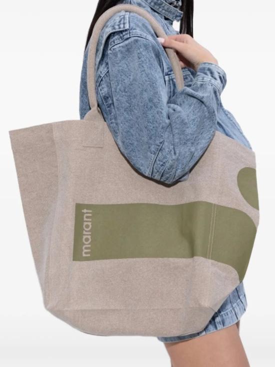 26SS 이자벨마랑 스몰 옌키 핸드백 PM0002FBD1X07M 60MO MOSS GREEN - ISABEL MARANT