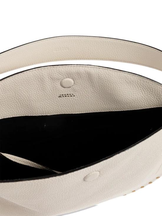 26SS 이자벨마랑 OSKAN 오스칸 문 숄더백 PP0200FAC3C22M 20CK CHALK - ISABEL MARANT