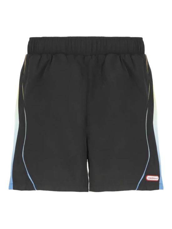 25FW 카사블랑카 스트레이트 팬츠 MAW25TR348 01 BLACK GRADIENT