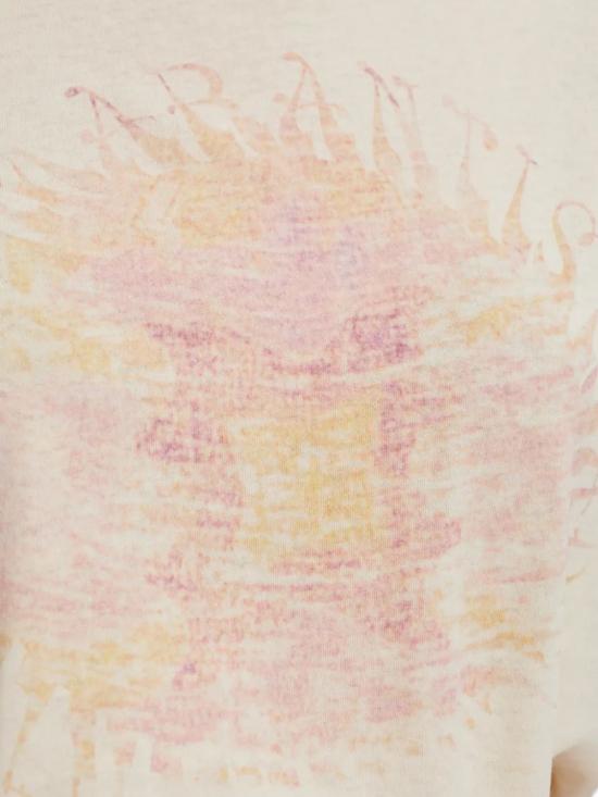 26SS 이자벨마랑 ZOELINE 조엘린 프린팅 반팔 티셔츠 TS0147FAD1N04E 23EC ECRU - ISABEL MARANT