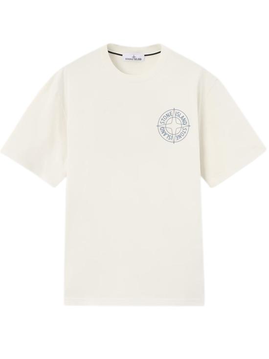 26SS 스톤 아일랜드 반팔 티셔츠 L1S152100001S0284 V0093 IVORY