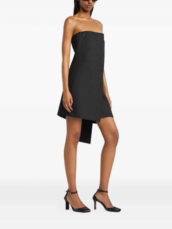 26SS 쿠레쥬 미디 원피스 425CRO736PL0170 9999 BLACK - COURREGES