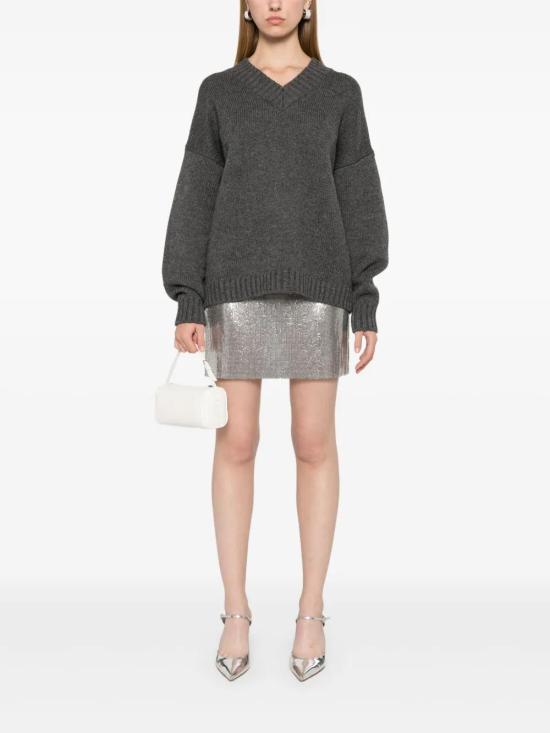 26SS 파코라반 숏 스커트 24HIJU012MH0004 P040 SILVER - PACO RABANNE