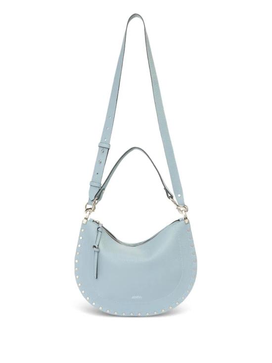 26SS 이자벨마랑 오스칸 호보 지퍼백 BF0066FAC3C22M 30LU LIGHT BLUE - ISABEL MARANT