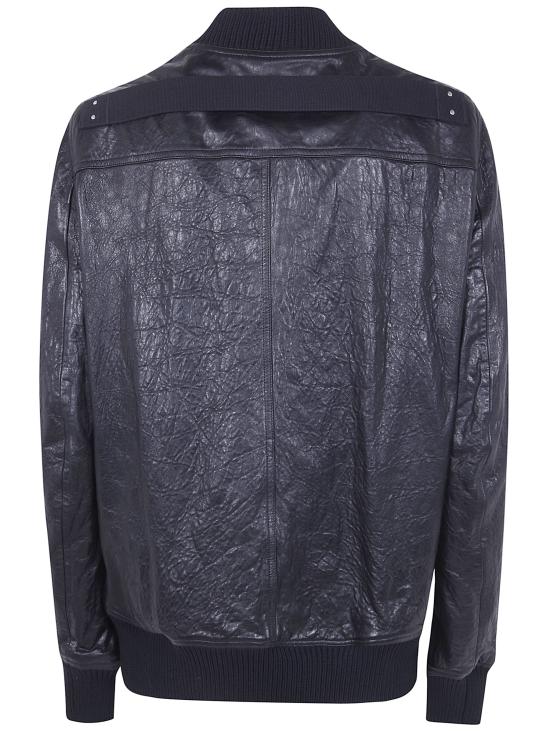 26SS 릭 오웬스 가죽 자켓 RU01F2778 LBE 09 CLASSIC FLIGHT BLACK - RICK OWENS