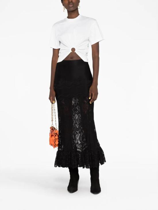 26SS 파코라반 반팔 티셔츠 23AJTO539CO0485 P109 OFF WHITE - PACO RABANNE