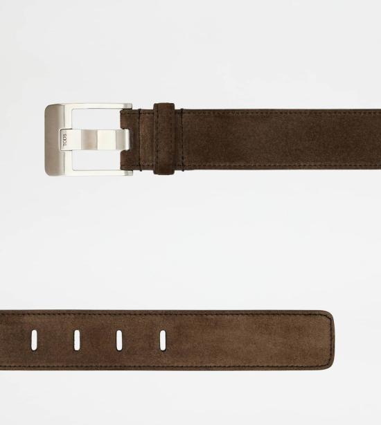 25FW 토즈 가죽 벨트 XCMCQU60100GRC S800 - TODS