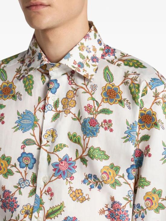 25SS 에트로 긴팔 셔츠 MRIB0025AV611X0800 PRINT ON WHITE BASE - ETRO