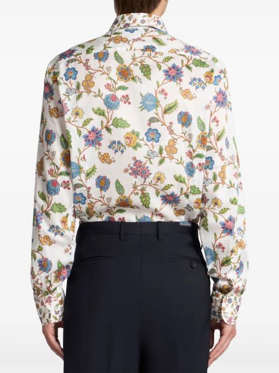 25SS 에트로 긴팔 셔츠 MRIB0025AV611X0800 PRINT ON WHITE BASE - ETRO