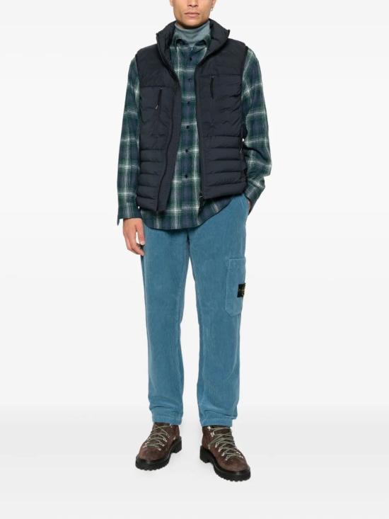 25FW 스톤 아일랜드 스트레이트 팬츠 K2S153100039S0212 V002B STEEL BLUE - STONE ISLAND