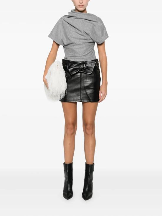 25FW 이자벨마랑 숏 스커트 JU0443FAC4B01I 01BK BLACK - ISABEL MARANT