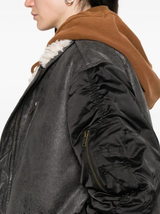 25FW 이자벨마랑 무스탕 MA0426FBC3C01E 01BK BLACK - ISABEL MARANT