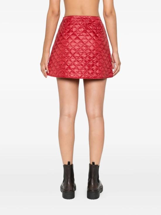 25FW 몽클레어 나일론 패딩 미니 스커트 K20932D00014788RA 46C MEDIUM RED - MONCLER