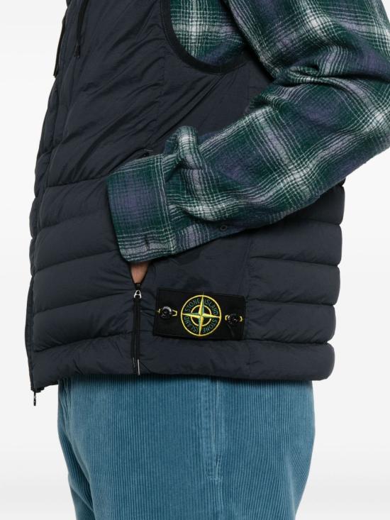 25FW 스톤 아일랜드 베스트 K2S15G100004S0183 V0020 NAVY BLUE - STONE ISLAND