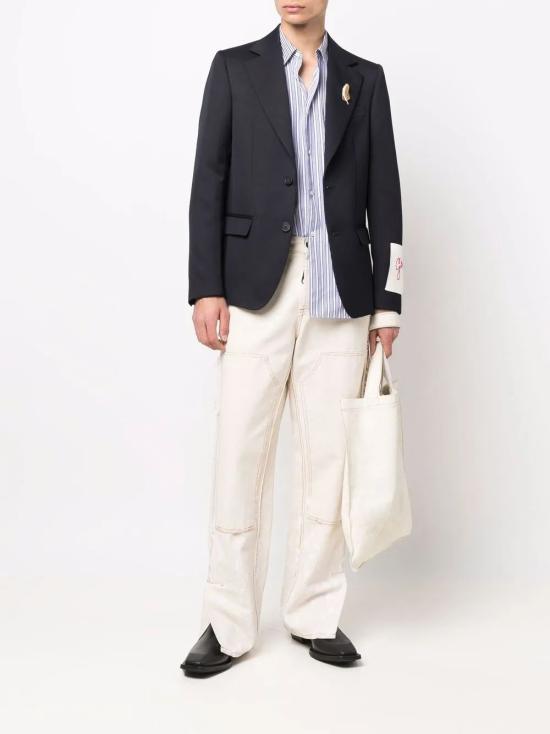 25FW 골든구스 수트 자켓 GMP00855P000619 50486 DARK BLUE - GOLDEN GOOSE