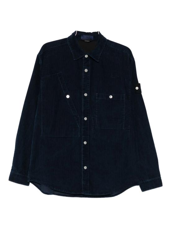 25FW 스톤 아일랜드 긴팔 셔츠 K2S151100008S0J10 V0021 INDIGO