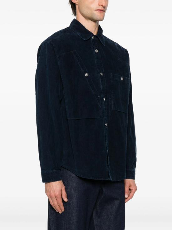 25FW 스톤 아일랜드 긴팔 셔츠 K2S151100008S0J10 V0021 INDIGO - STONE ISLAND