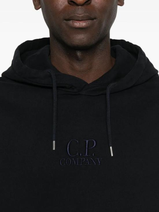 25FW 씨피 컴퍼니 후드 티셔츠 RFCMSS719B006372G 888 TOTAL ECLIPSE - C.P. COMPANY