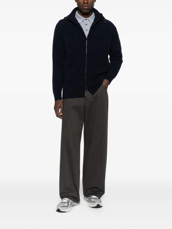 25FW 씨피 컴퍼니 스웨터 19CMKN057A110149A 888 TOTAL ECLIPSE - C.P. COMPANY