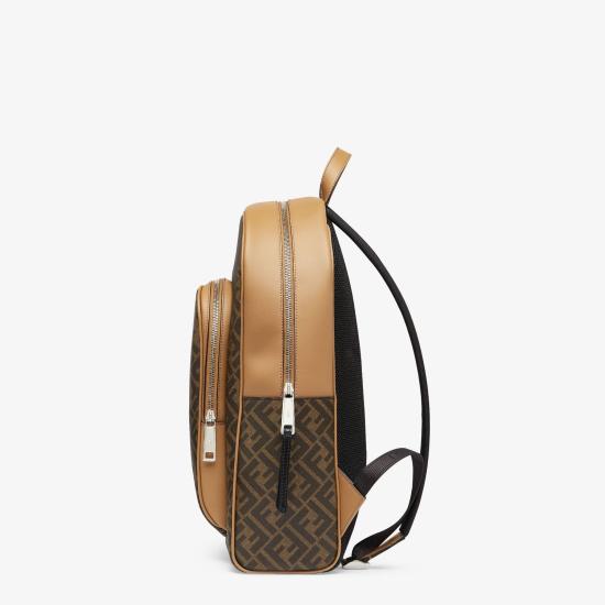 25FW 펜디 백팩 7VZ074A9XS F1IKC TBMR NERO SAND P - FENDI