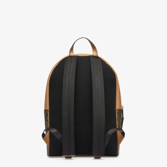 25FW 펜디 백팩 7VZ074A9XS F1IKC TBMR NERO SAND P - FENDI