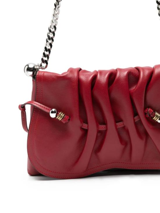 25FW 이자벨마랑 볼튼 파우치 백 PP0425FAC4C04M 70DD DEEP RED - ISABEL MARANT