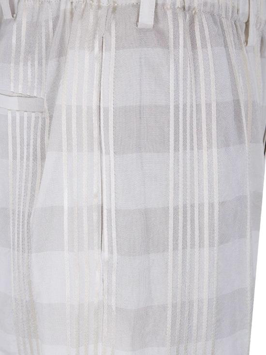 26SS 우마 왕 스트레이트 팬츠 UM3510 UW101 OFF WHITE - UMA WANG