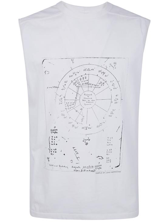 26SS 릭 오웬스 탑 RR01F2132 JAEP13 1109 MILK BLACK - RICK OWENS