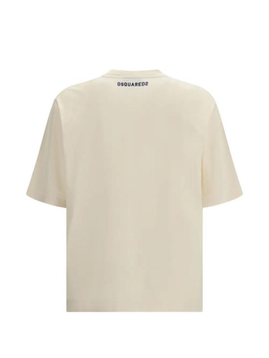 26SS 디스퀘어드2 반팔 티셔츠 S74GD1530 D20108 102 IVORY - DSQUARED2