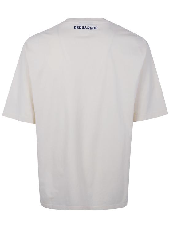 26SS 디스퀘어드2 반팔 티셔츠 S74GD1530 D20108 102 IVORY - DSQUARED2