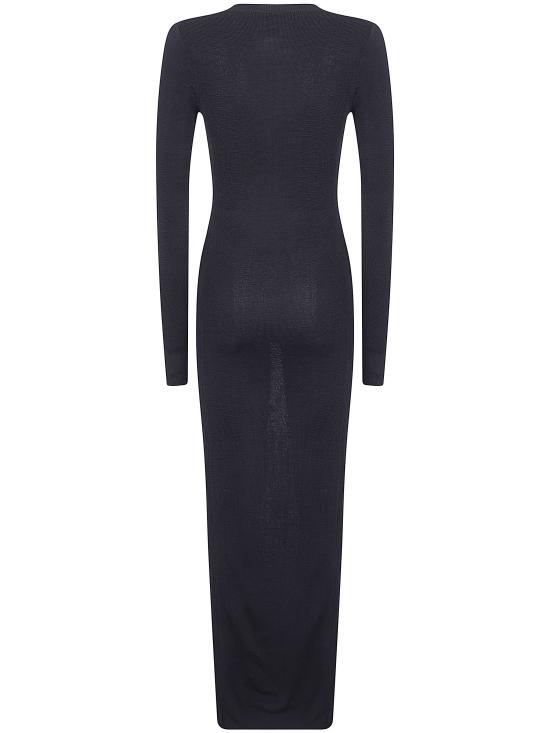 26SS 엔타이어 스튜디오 미디 원피스 ESSS26DR01290 0015 BLACK - ENTIRE STUDIOS