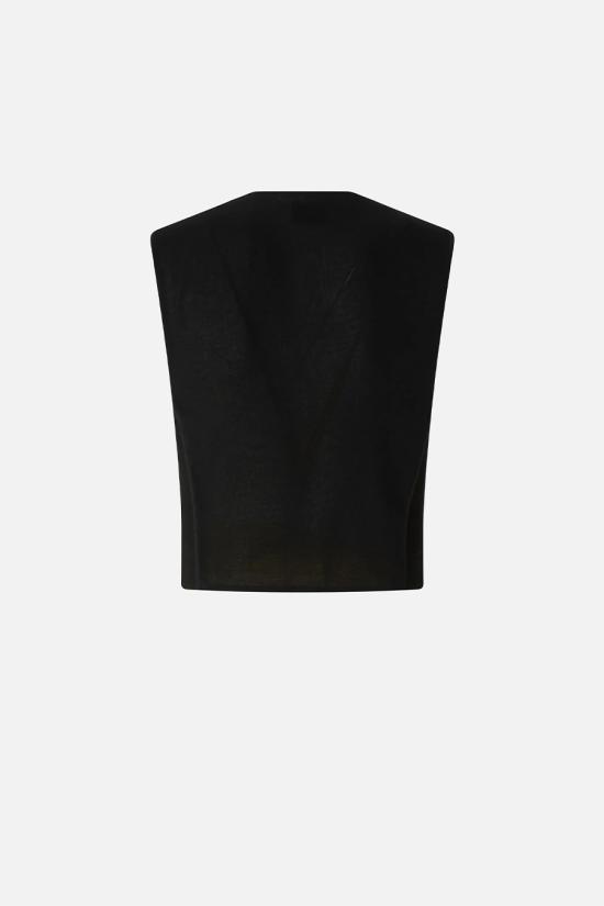 26SS 핑코 베스트 106593A2Q2Z99 Black - PINKO