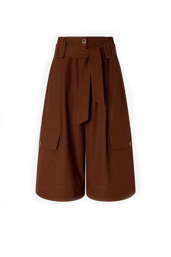 26SS 핑코 팔라초 팬츠 106152A2ERL78 Brown