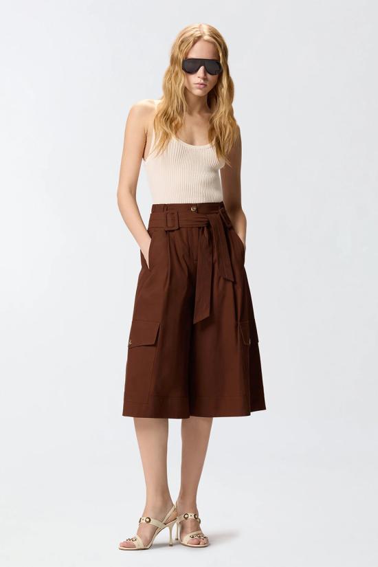 26SS 핑코 팔라초 팬츠 106152A2ERL78 Brown - PINKO