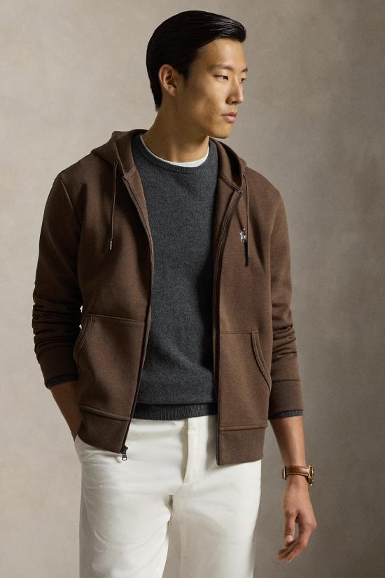 26SS 폴로 랄프로렌 긴팔 티셔츠 710881517506 Brown - POLO RALPH LAUREN