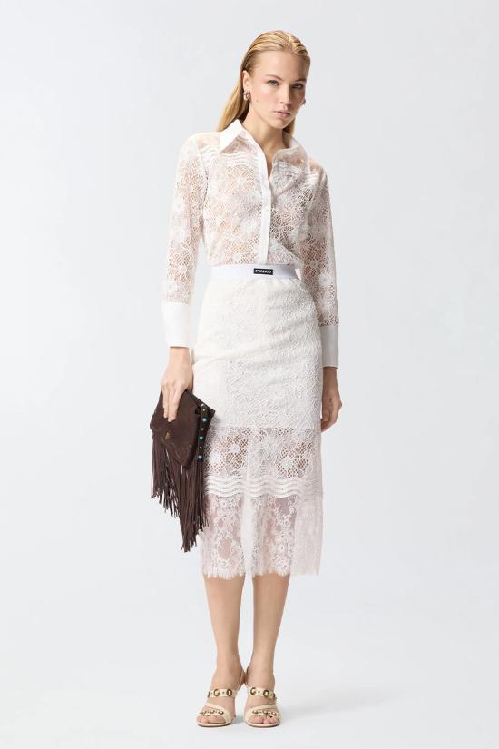 26SS 핑코 셔츠 106600A381Z05 White - PINKO