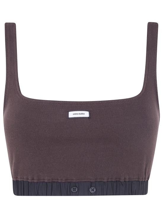 26SS 엔타이어 스튜디오 트레이닝 티셔츠 ESSS26BS01876 6239 REDWOOD - ENTIRE STUDIOS