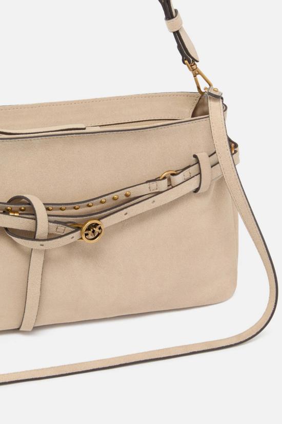 26SS 핑코 숄더백 106176A0F6C50Q Beige - PINKO