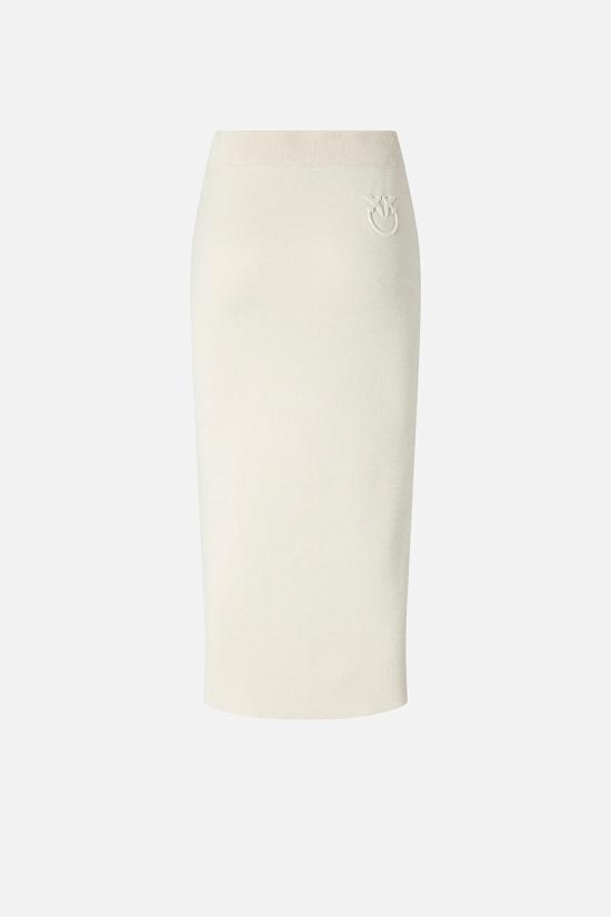 26SS 핑코 미디 스커트 106338A34DC44 Grey - PINKO