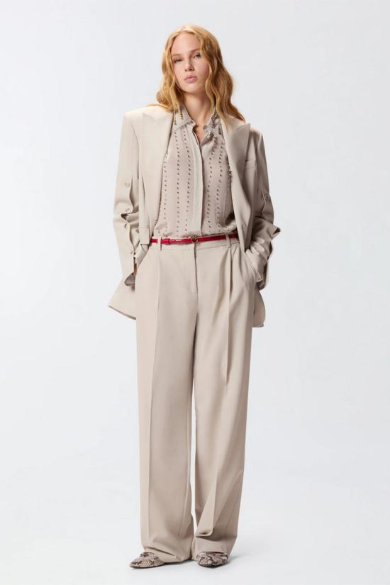 26SS 핑코 팬츠 106607A18EI18 Grey - PINKO