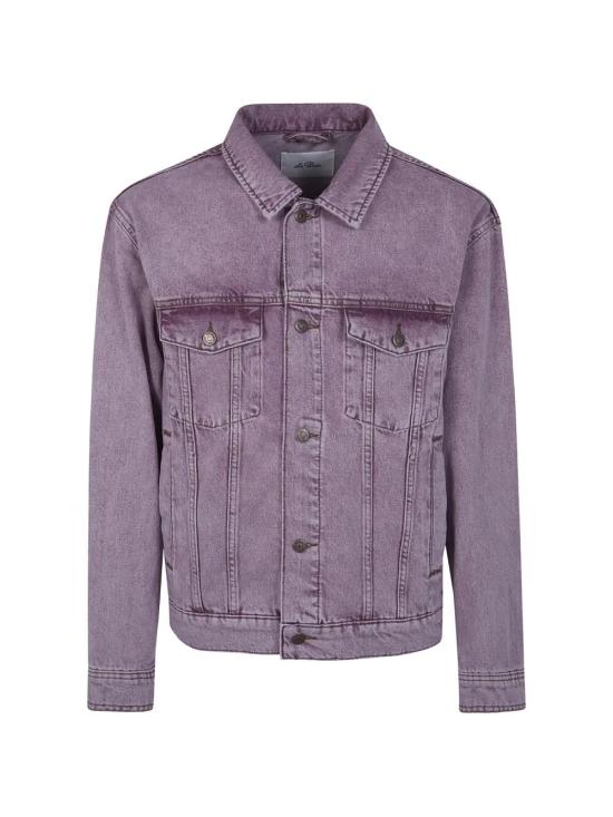 26SS 레듀 데님 자켓 1001447 643 LIGHT PINK DENIM WASH - LES DEUX