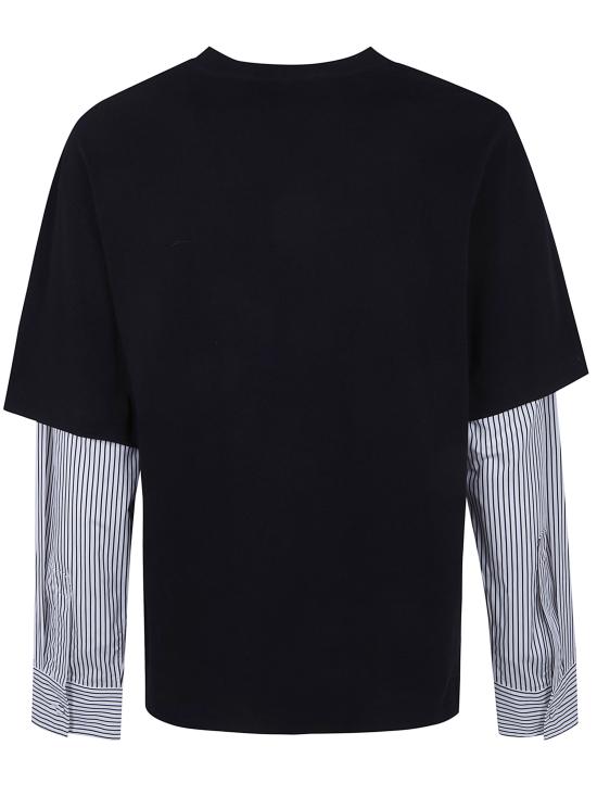 26SS 질샌더 긴팔 티셔츠 J22GC0235 J20256 001 BLACK - JIL SANDER