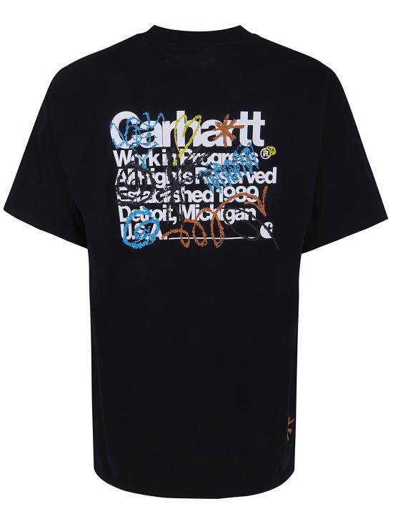 26SS 칼하트 WIP 탑 I036238 89XX 89XX BLACK - CARHARTT WIP