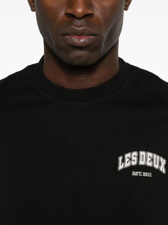 26SS 레듀 탑 1001473 100 BLACK - LES DEUX