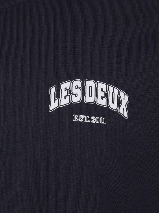 26SS 레듀 반팔 티셔츠 1001473 100 BLACK - LES DEUX