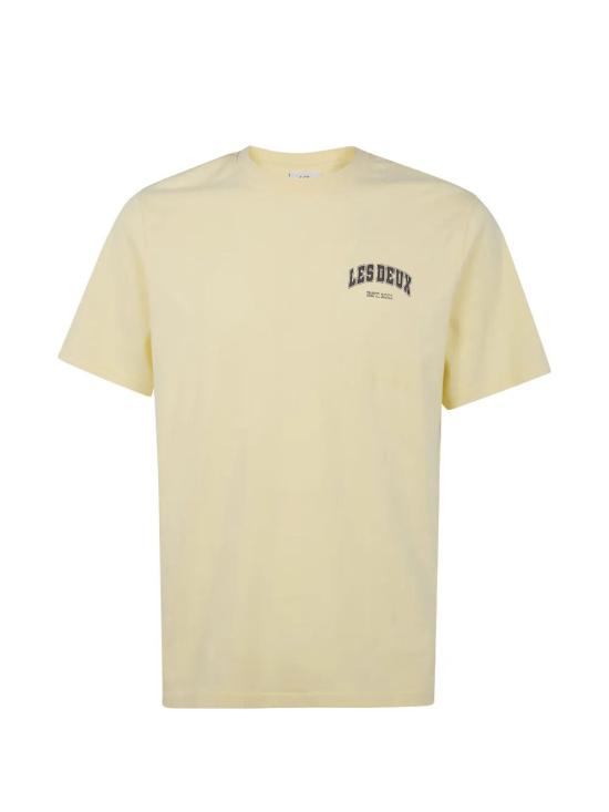 26SS 레듀 반팔 티셔츠 1001473 718 PALE BANANA YELLOW - LES DEUX
