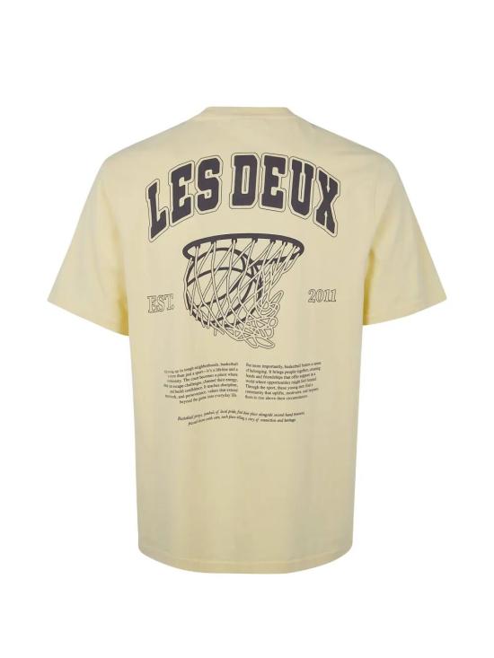 26SS 레듀 반팔 티셔츠 1001473 718 PALE BANANA YELLOW - LES DEUX