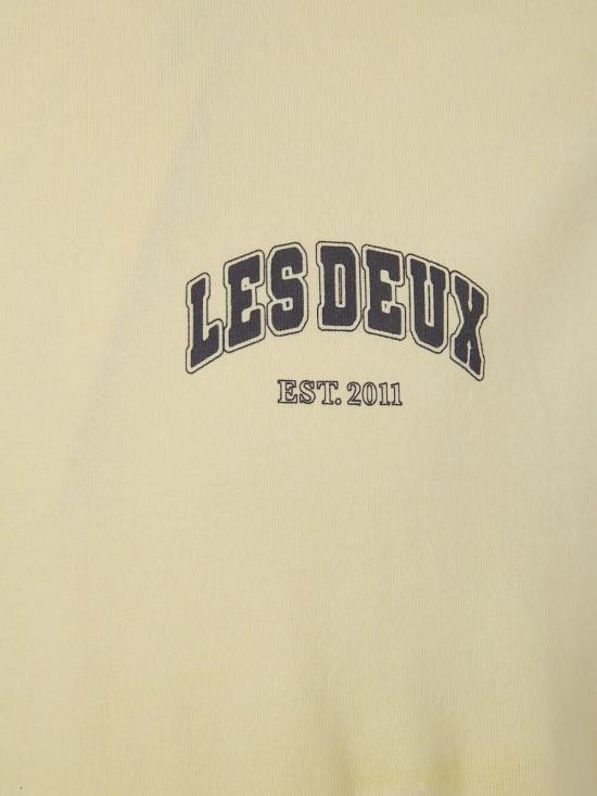 26SS 레듀 반팔 티셔츠 1001473 718 PALE BANANA YELLOW - LES DEUX