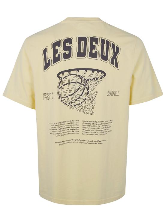 26SS 레듀 반팔 티셔츠 1001473 718 PALE BANANA YELLOW - LES DEUX