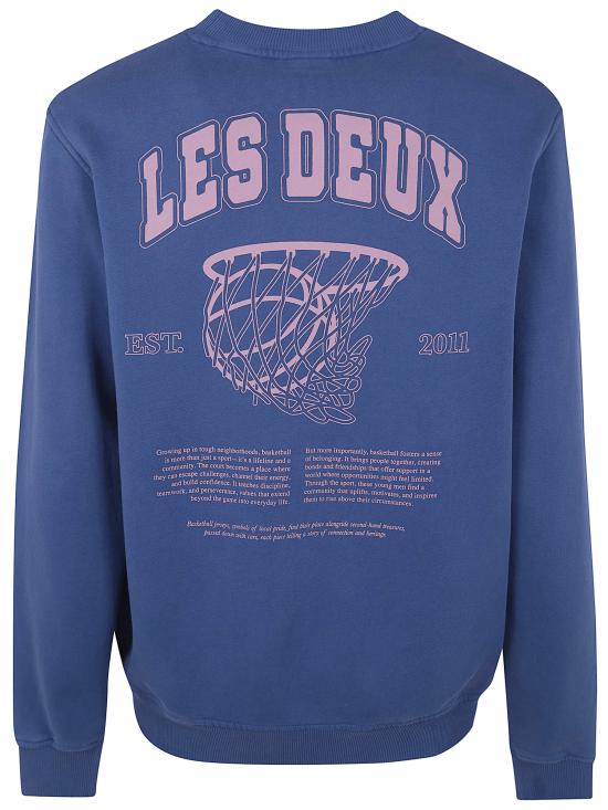 26SS 레듀 긴팔 티셔츠 1001474 430 DARK DENIM BLUE - LES DEUX